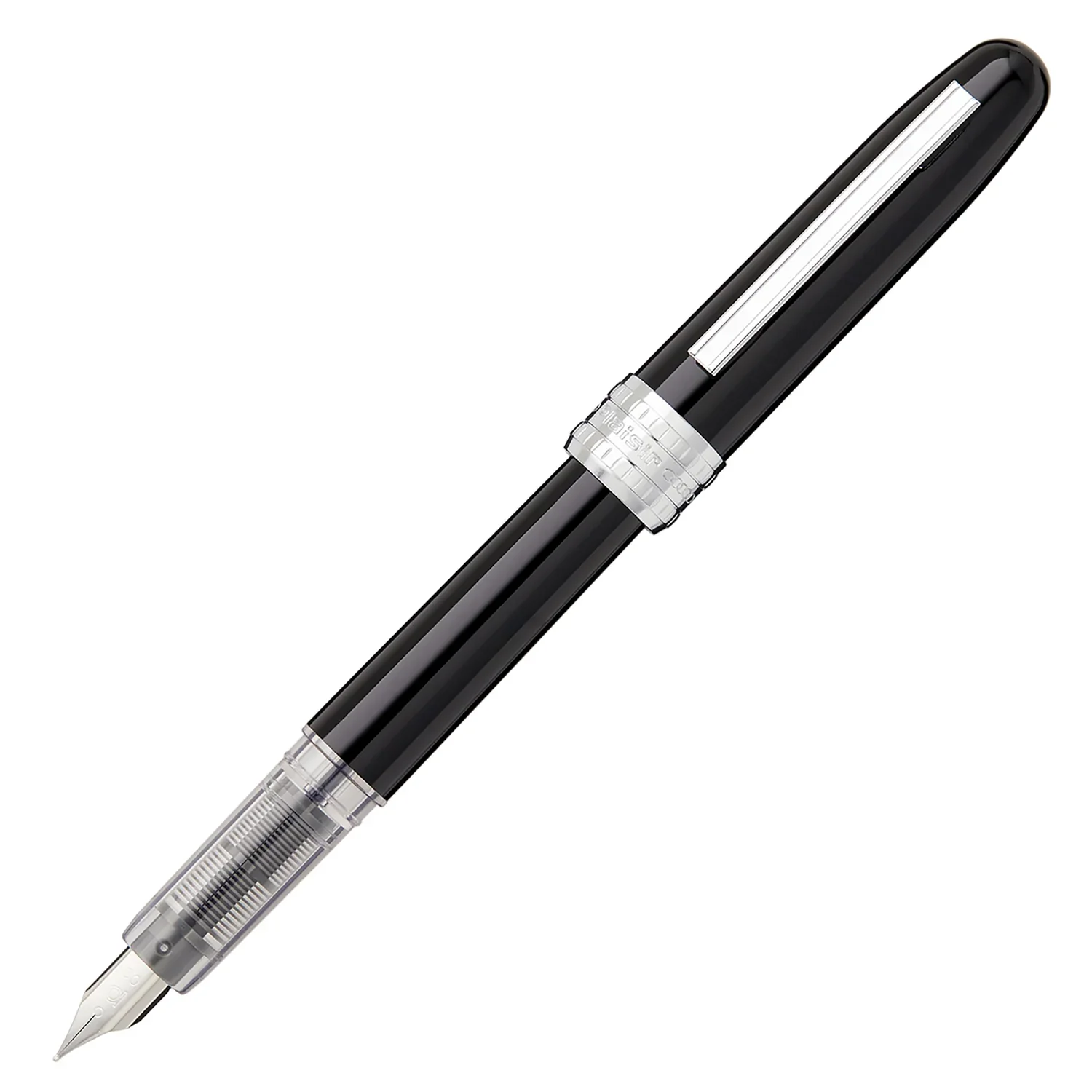 Platinum Plaisir Fountain Pen - Black