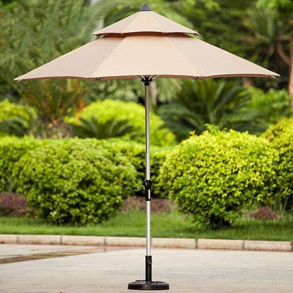 Garten-Sonnenschirme für den Außenbereich, Marktschirm mit Sockel, großer tragbarer Offset-Sonnenschirm für Pool, Deck, Garten, Hinterhof, Pool good