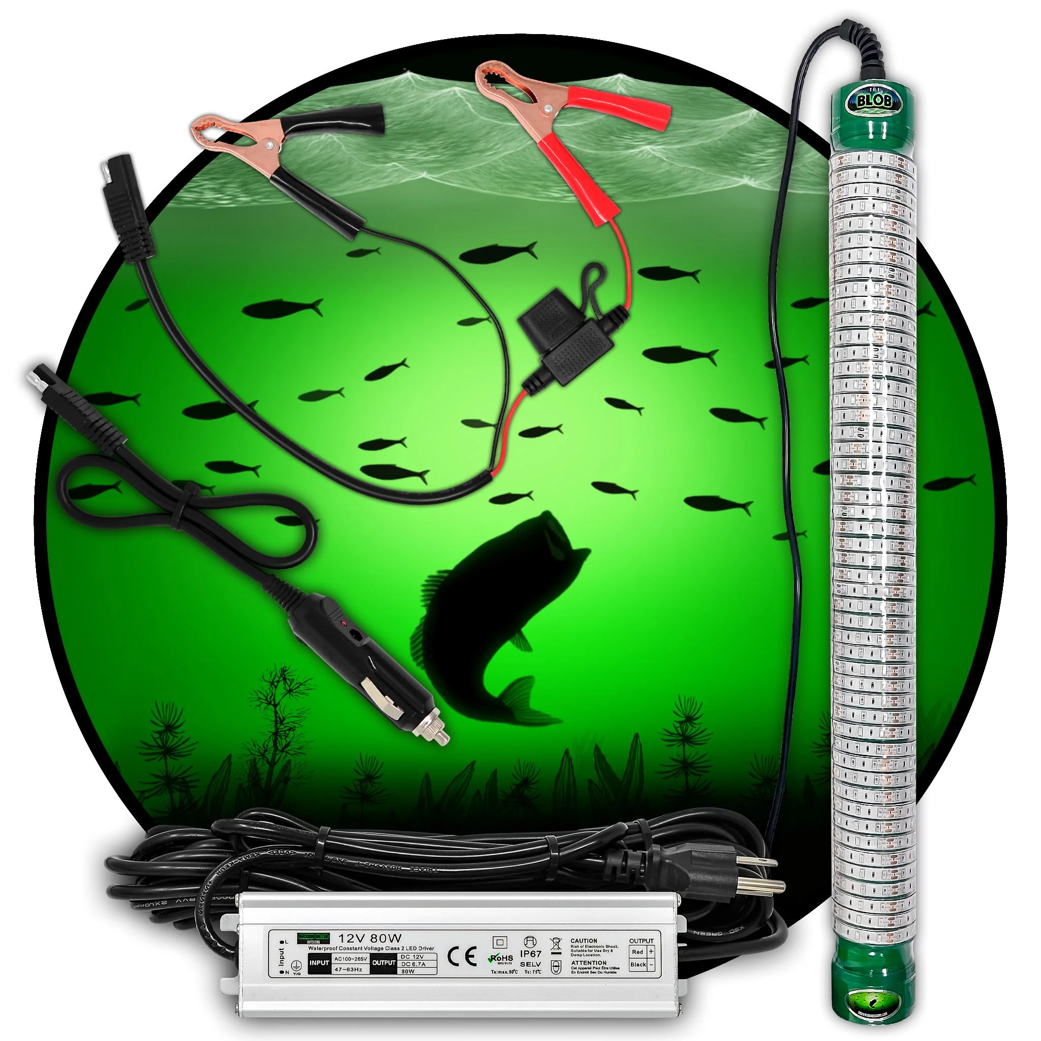 Build Your Blob LED Underwater Fishing Lights