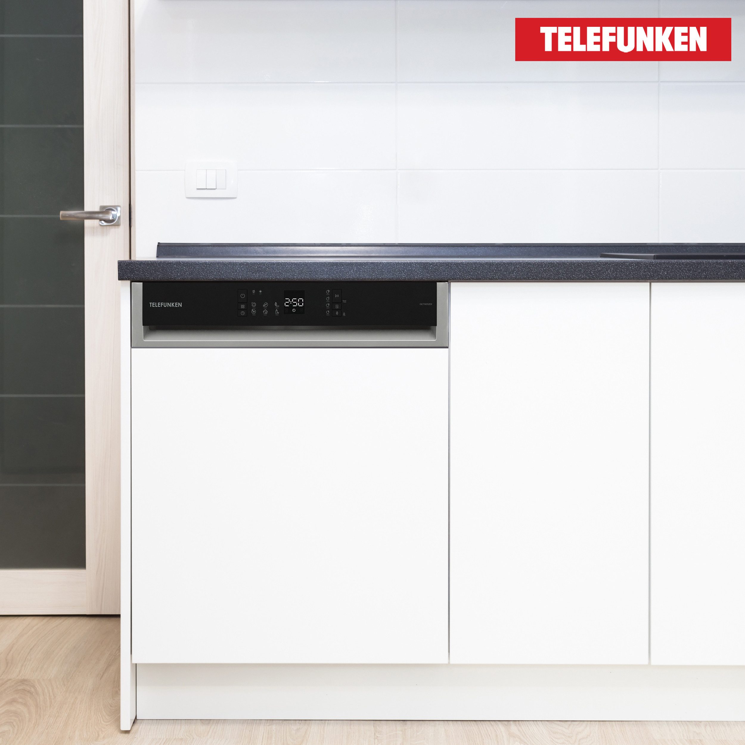 teilintegrierbarer Geschirrspüler GET6012DI