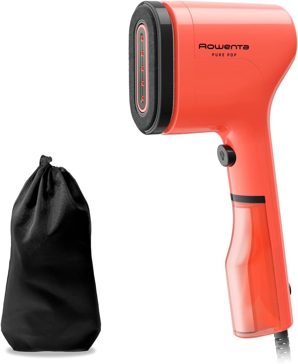 Rowenta DR2026 Pure Pop, Ferro da Stiro Verticale Portatile a Vapore, Utile per Stirare e Igienizzare i Tuoi Capi, con Sistema Reversibile, Riscaldamento Rapido, Potenza 1300W, Colore Giallo