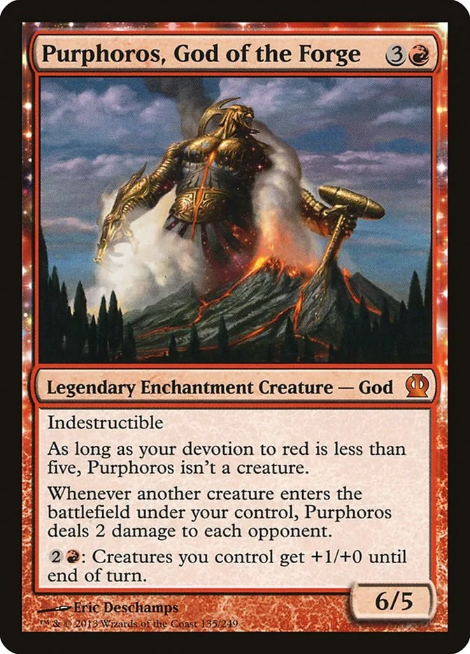 Purphoros, God of the Forge (135) (Theros)