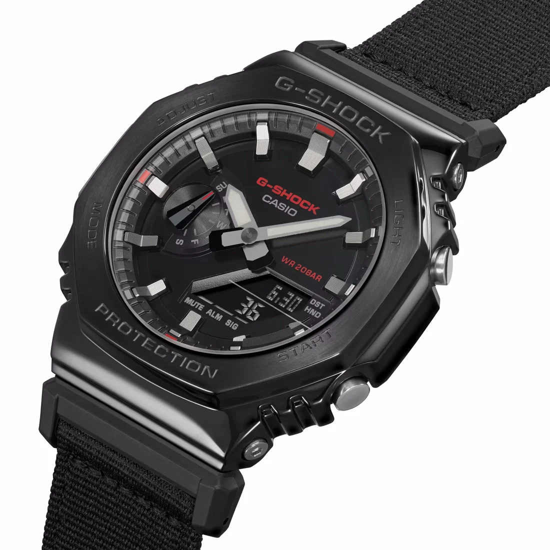 Orologio G-Shock GM-2100CB-1AER cinturino tessuto nero