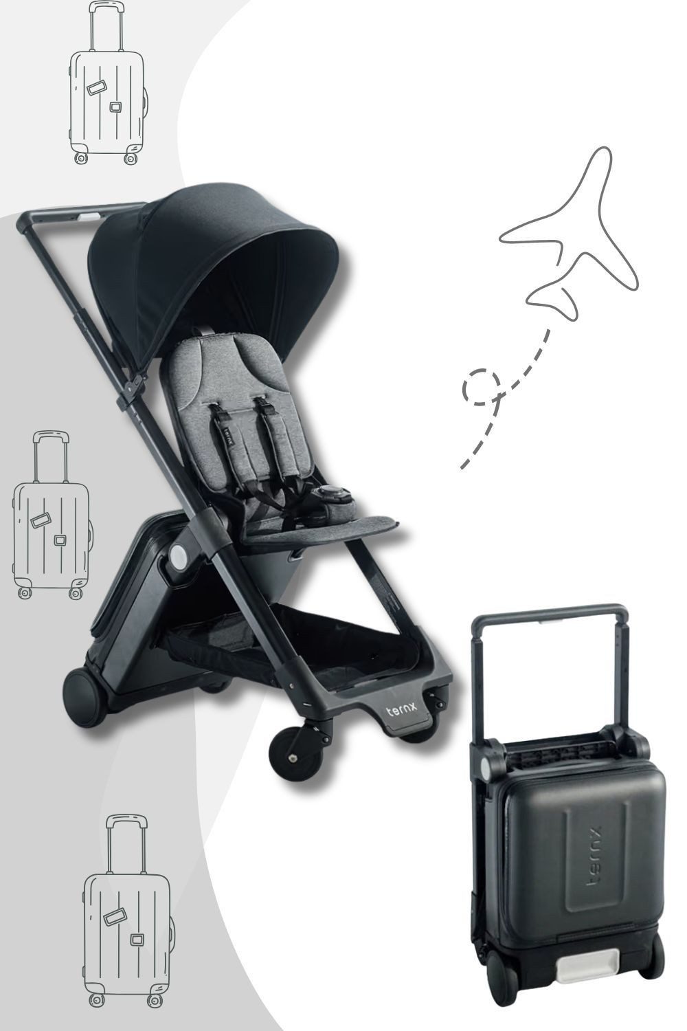 Kinder-Buggy Carry On - Reisekinderwagen