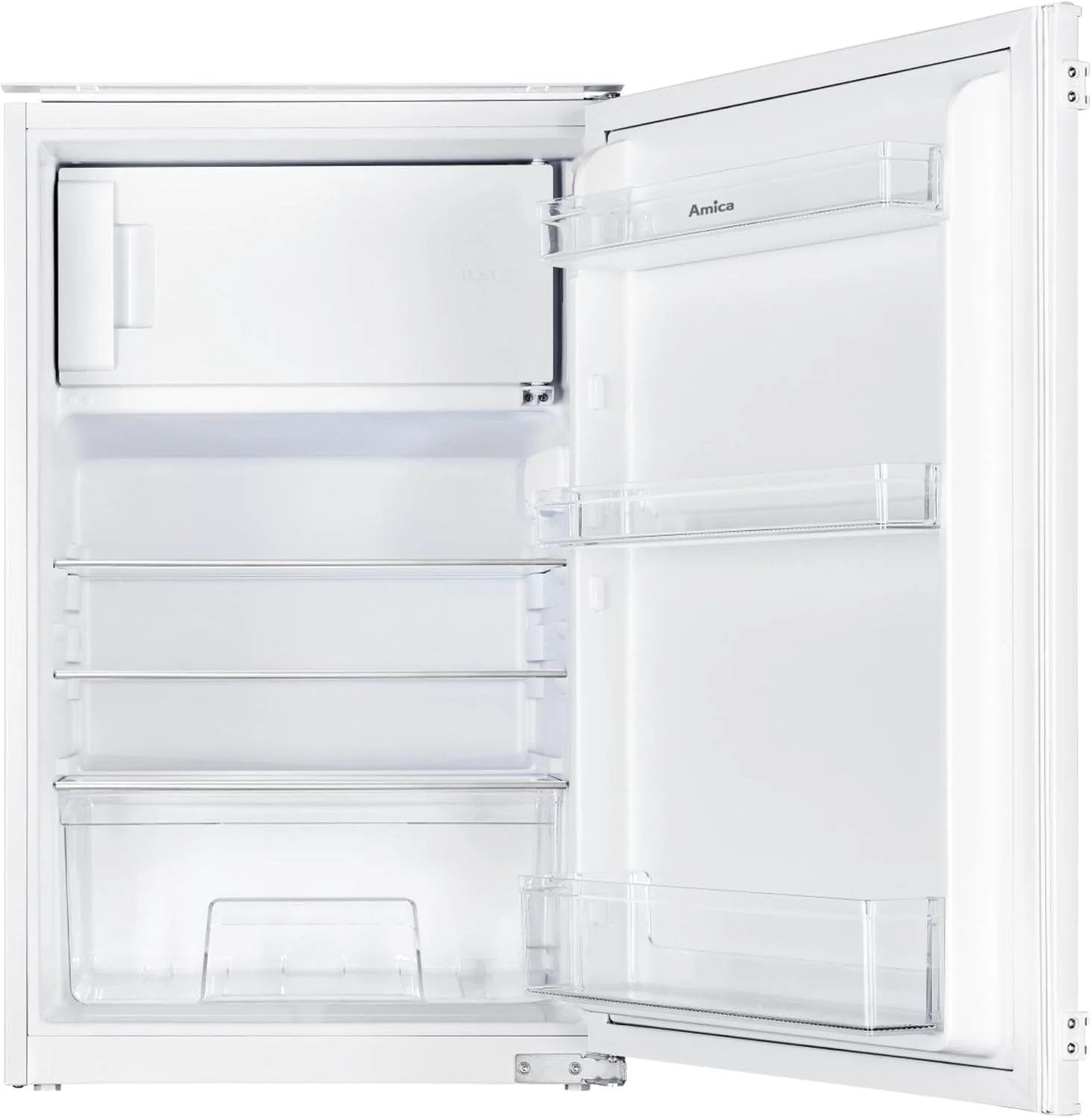 Amica Einbau Kühlschrank mit Gefrierfach 116L 87,3 x 54 x 55 cm EKS 16171-1