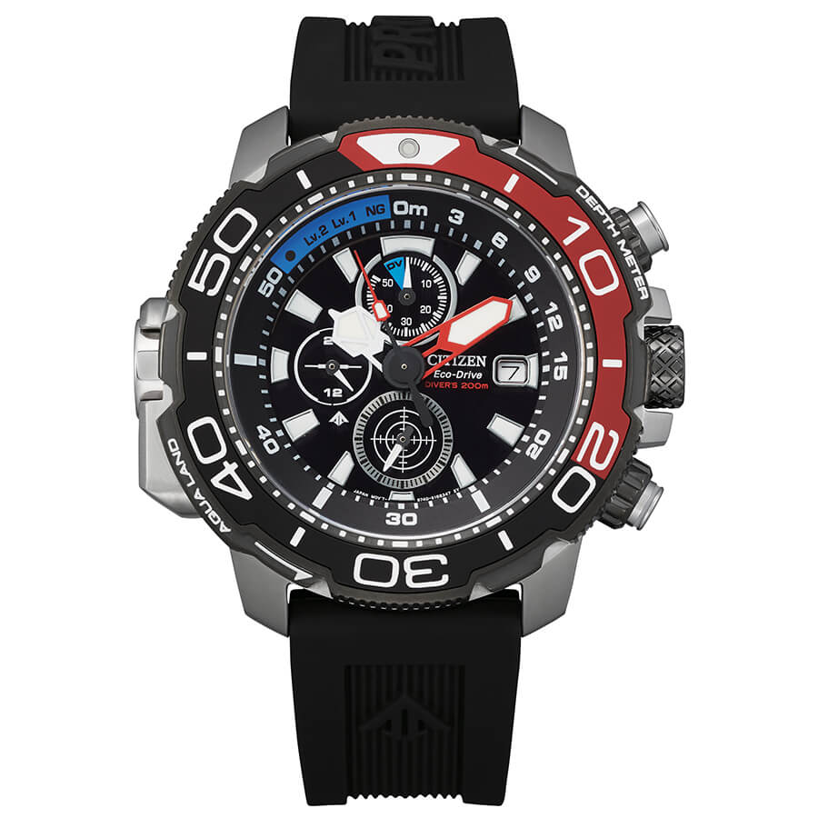 Orologio Citizen BJ2167-03E cronografo Promaster Aqualand coke