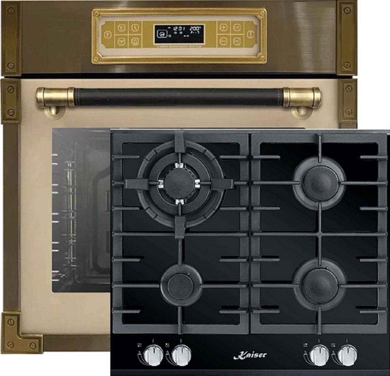 Backofen-Set EH 6726 ElfAD+KCG 6380