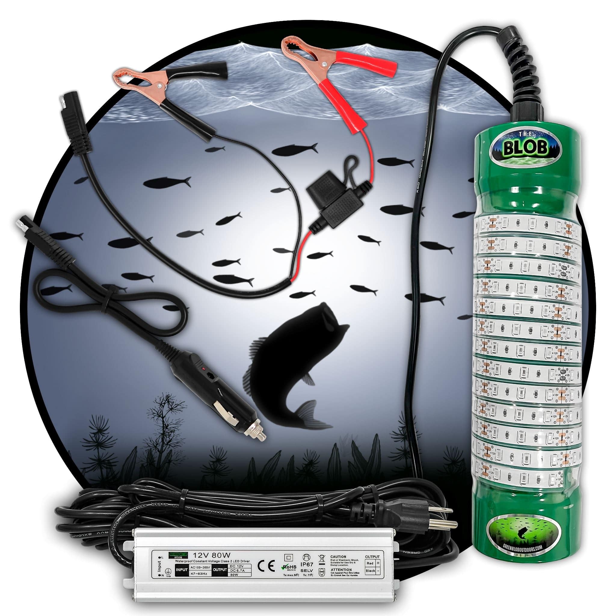 Build Your Blob LED Underwater Fishing Lights