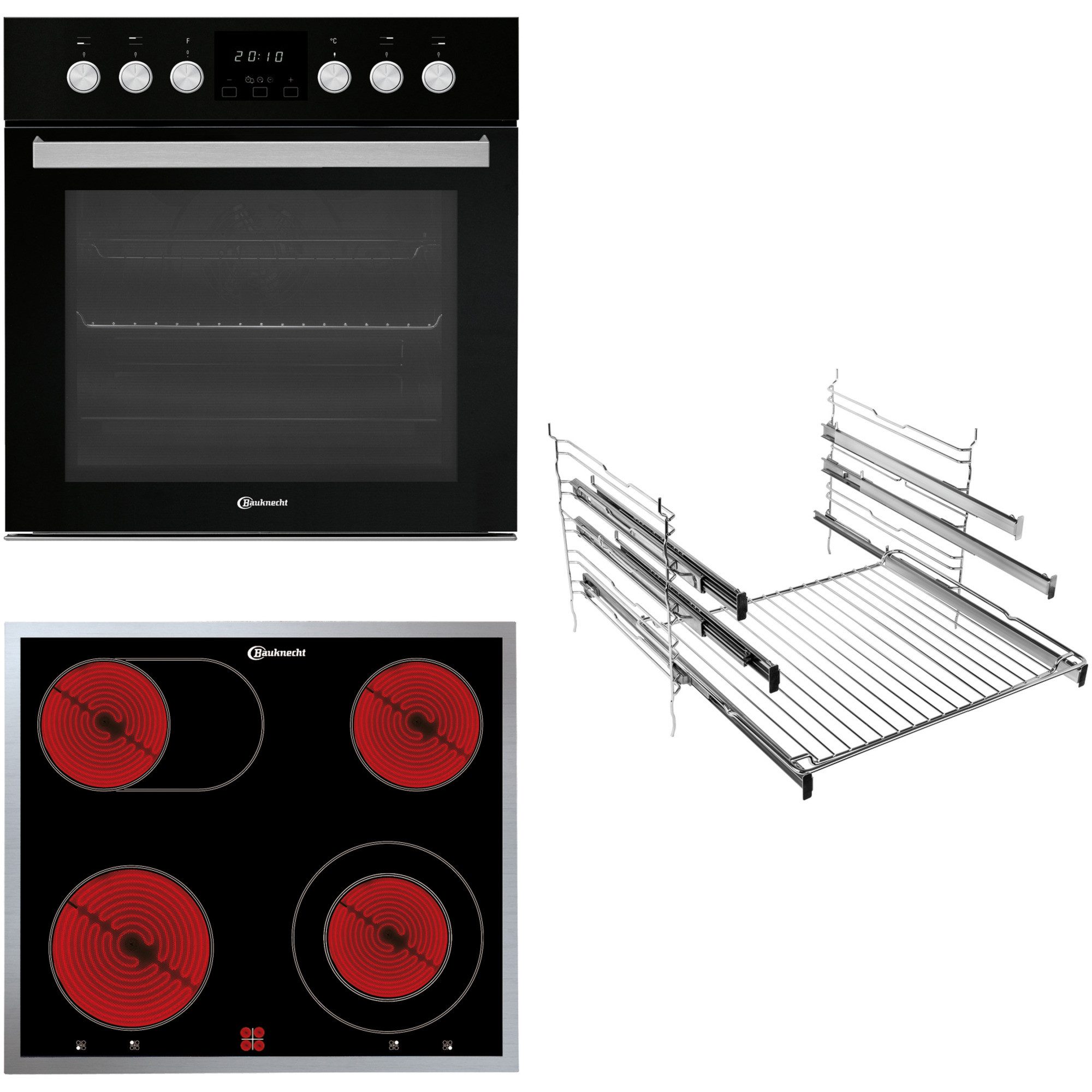 Backofen Bauknecht Bauk Herdset HEKO H500