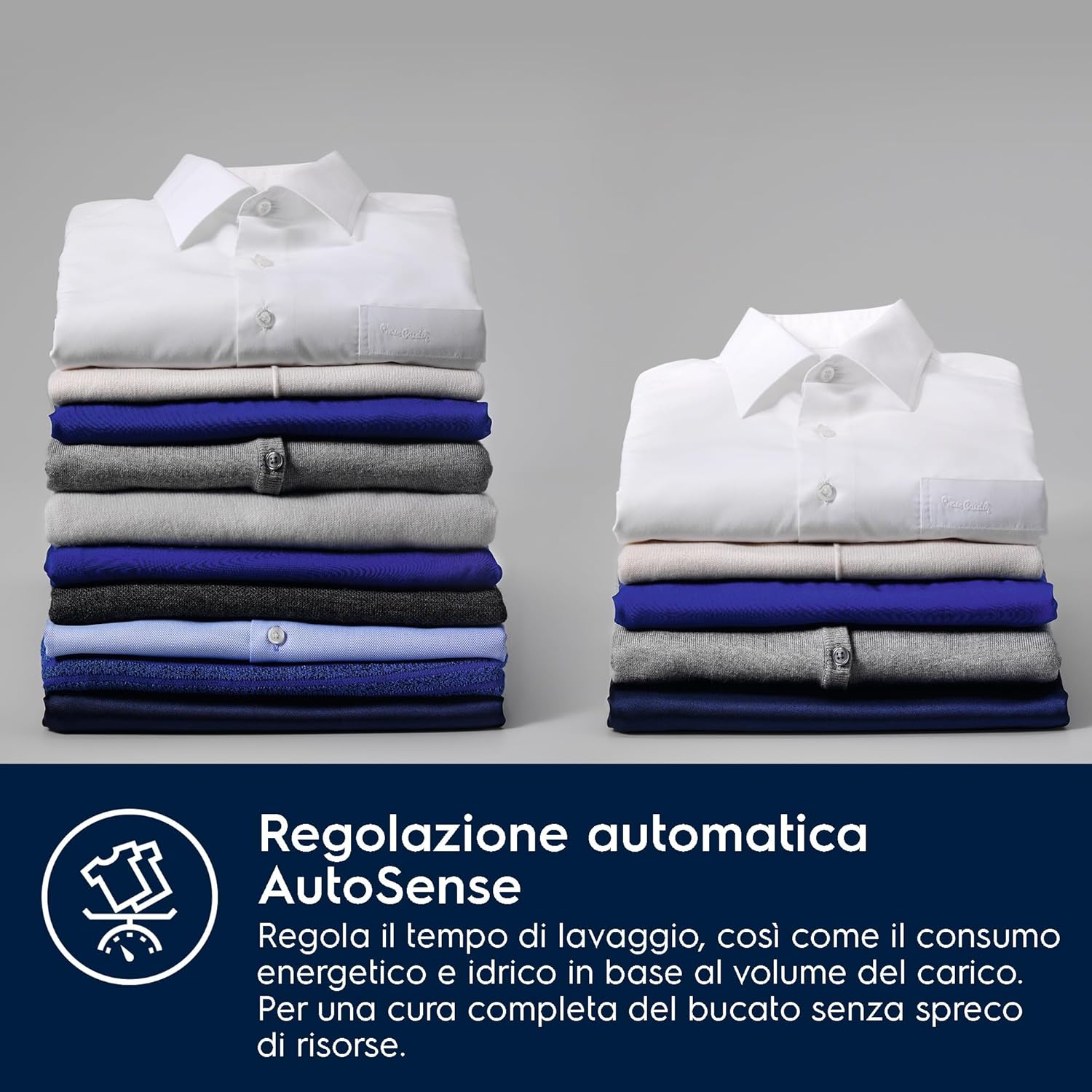 Electrolux Lavatrice a Carica Frontale EW5F8W, 8kg Serie 500 TimeCare, 1151 Giri/min, AutoSense e Partenza Ritardata da Remoto, Programma Hygiene, Cesto GentleCare, 847x596x547mm, Bianco, Classe A