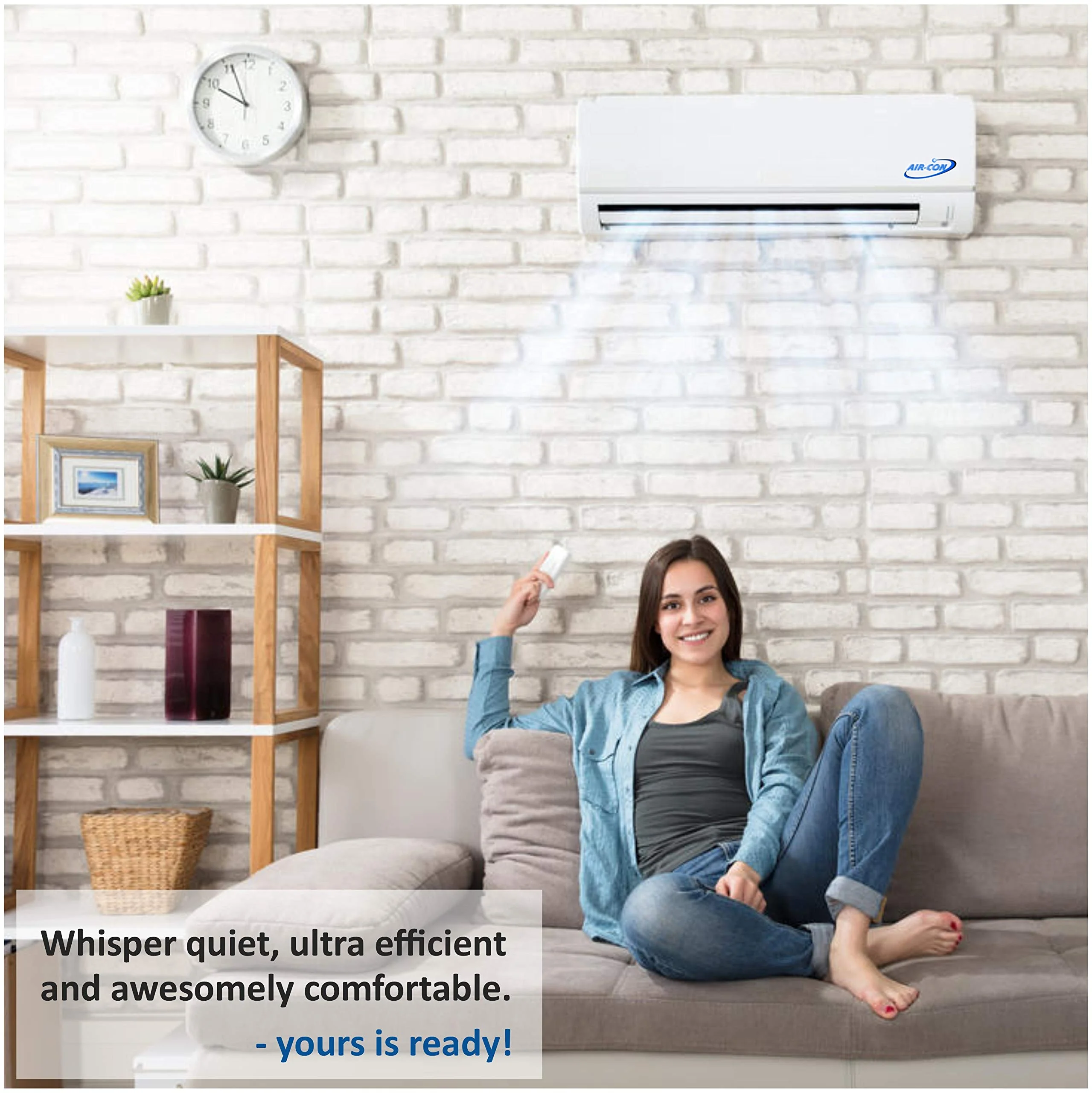 2 Zone Mini Split 9000 12000 Ductless Air Conditioner Pre-Charged Dual Zone 21 Seer Mini Split Includes