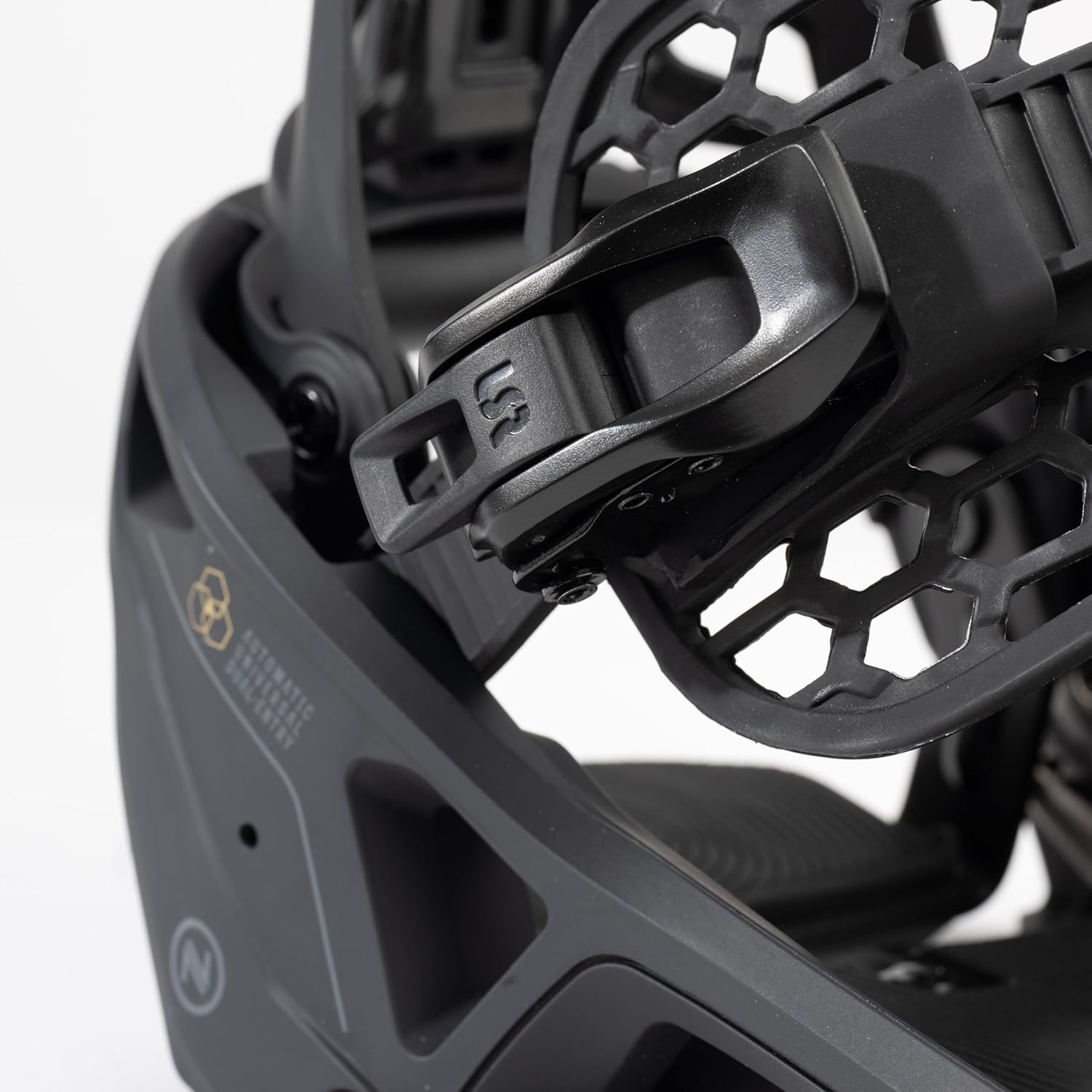Nidecker OG Supermatic Snowboard Bindungen – Auto Open System mit verstellbarem Highback