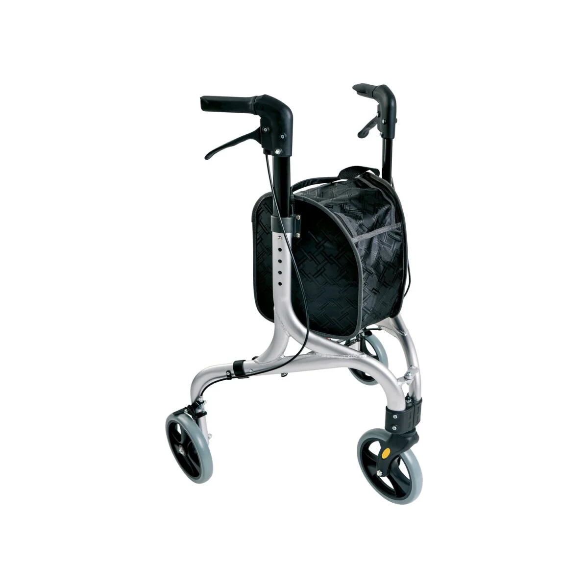 Weinberger 3-wiel aluminium rollator, 1-voudig opvouwbaar - B-keus zeer goed