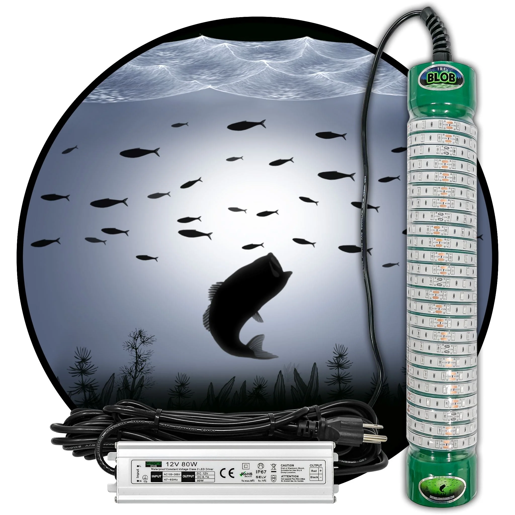 Build Your Blob LED Underwater Fishing Lights