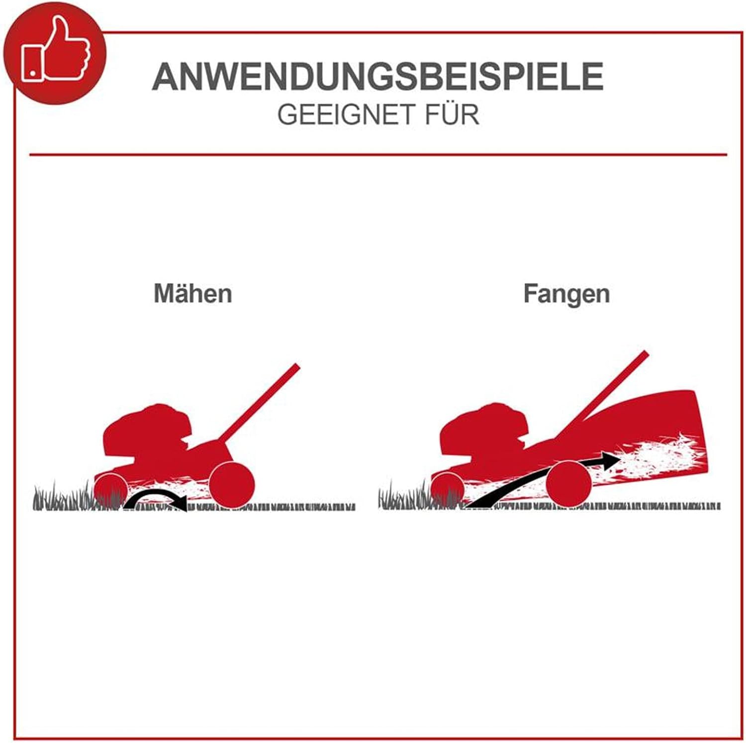 Scheppach Rasenmäher RM420 | 3in1-3,4PS | Schnittbreite 420mm | 45L Fangkorb | Schnitthöhenverstellung 25-75 mm | inkl. Motoröl
