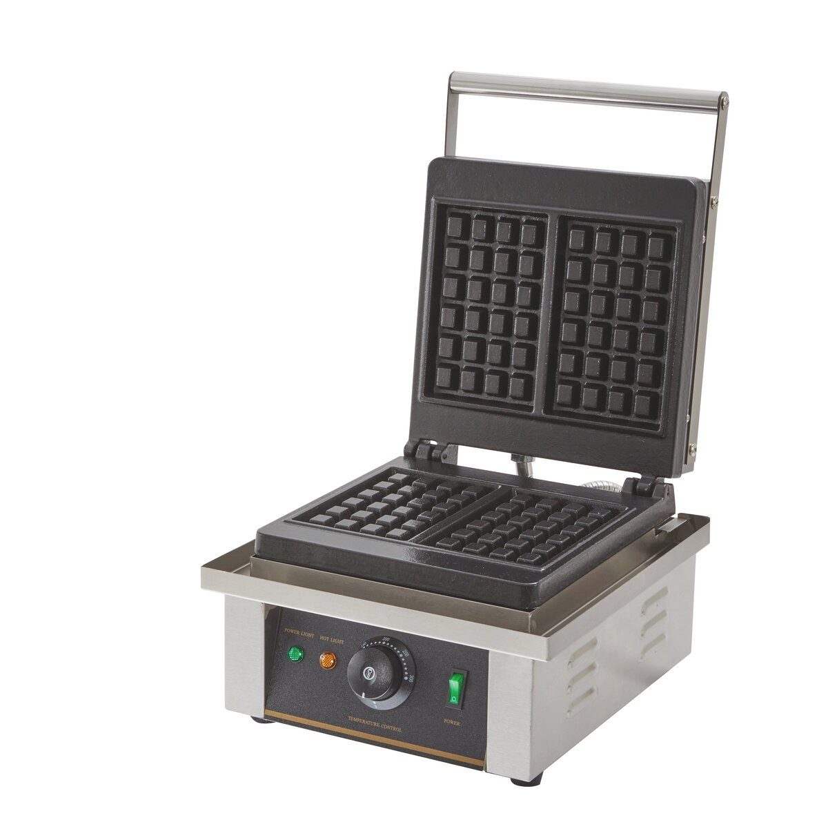 2-in-1-Kombi-Waffeleisen Waffeleisen für 2 Belgische Waffeln - Waffel Maker, Café, Buffet