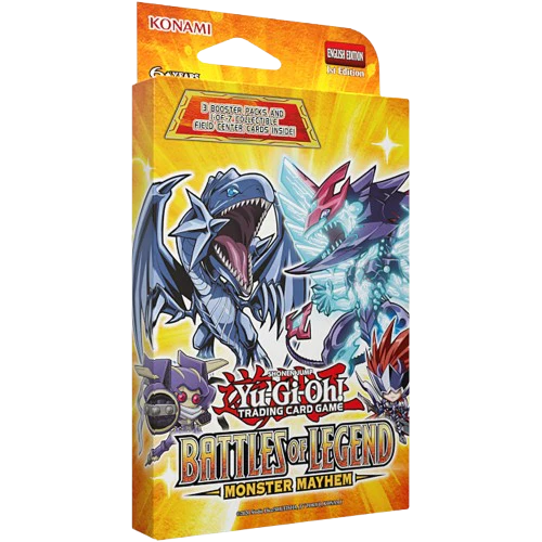 Yu-Gi-Oh! Battles of Legend: Monster Mayhem Booster 3-Pack Tuckbox