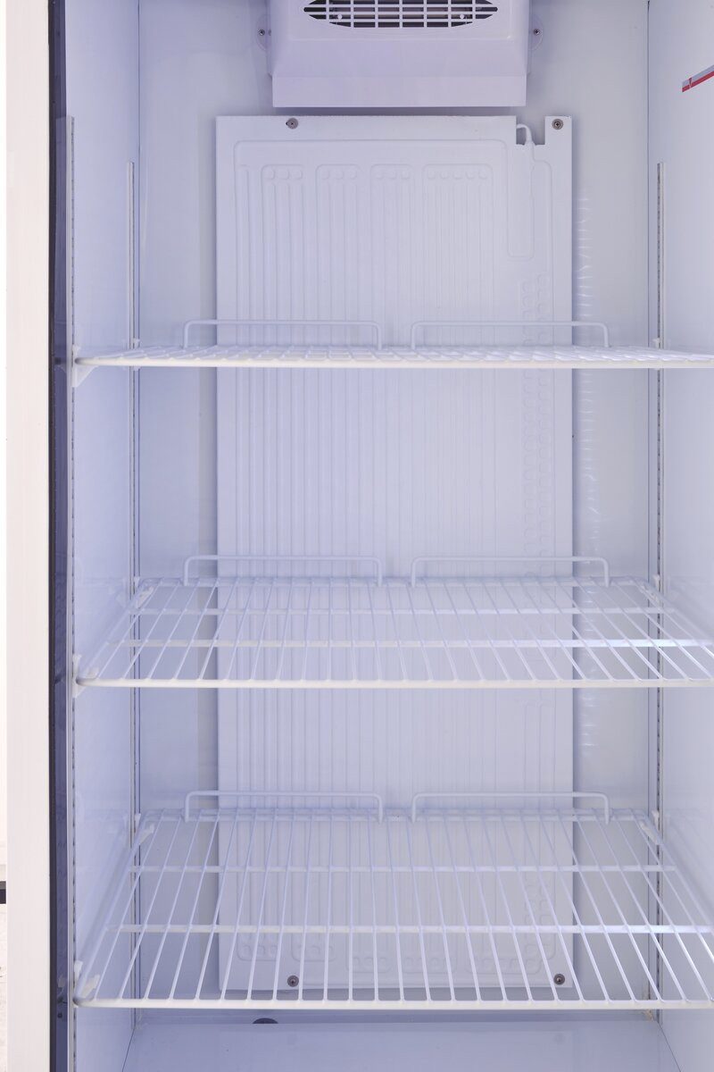 Vollraumkühlschrank Kühlschrank - 590 L- Lagerkühlschrank - Glastür - LED - abschließbar