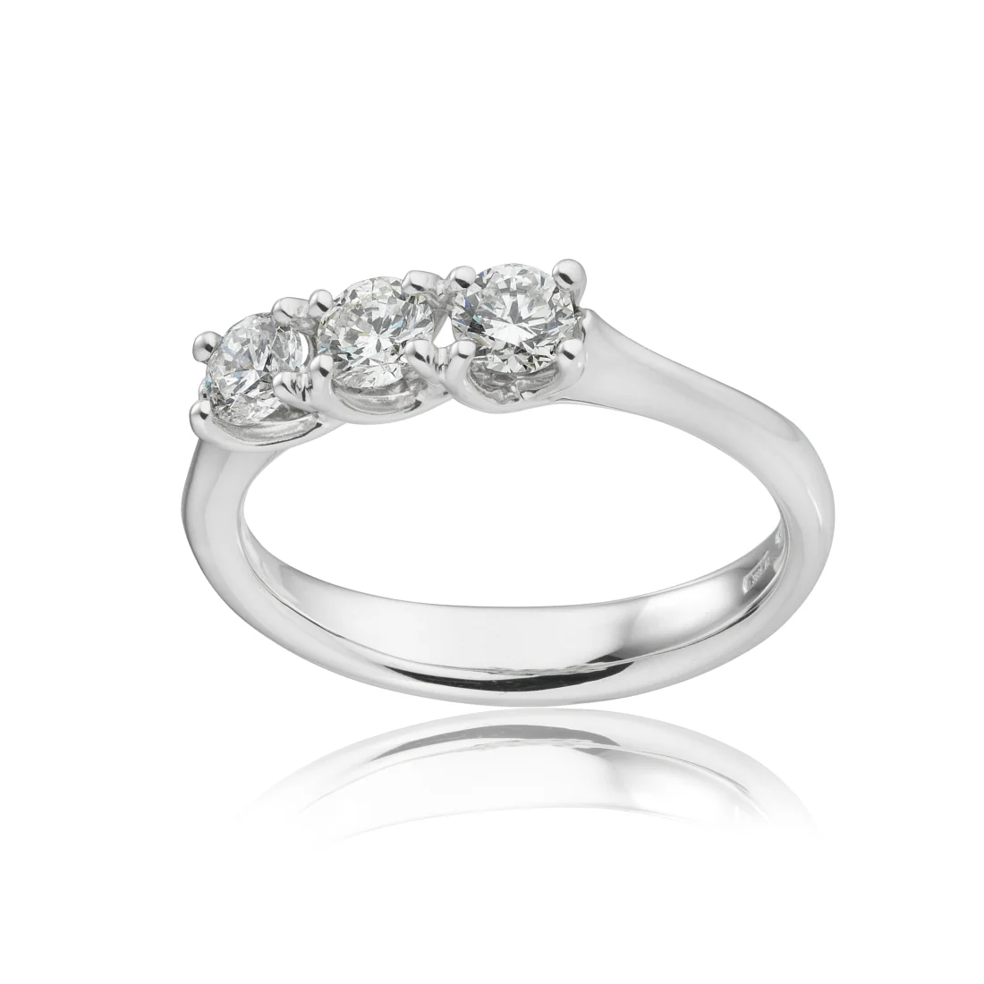 Anello Mikiko trilogy linea Grace brillanti ct 0,60