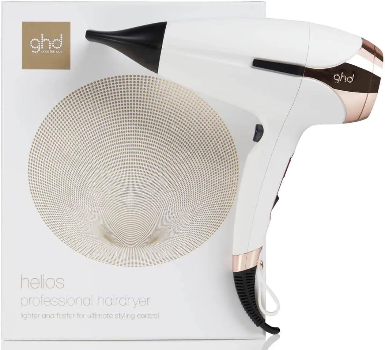 ghd Professional Helios Asciugacapelli Bianco