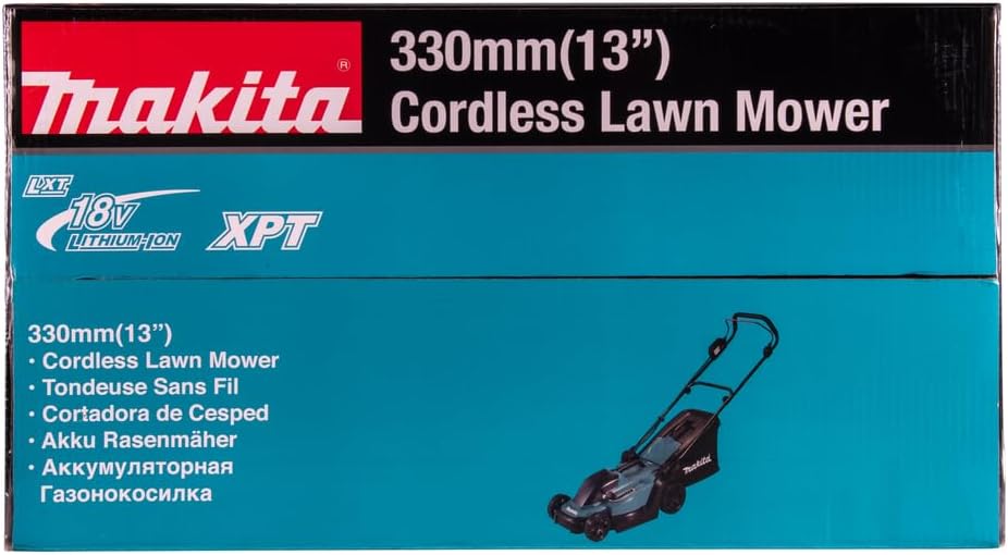 Makita DLM330Z Akku-Rasenmäher 18V (ohne Akku, ohne Ladegerät), Petrol