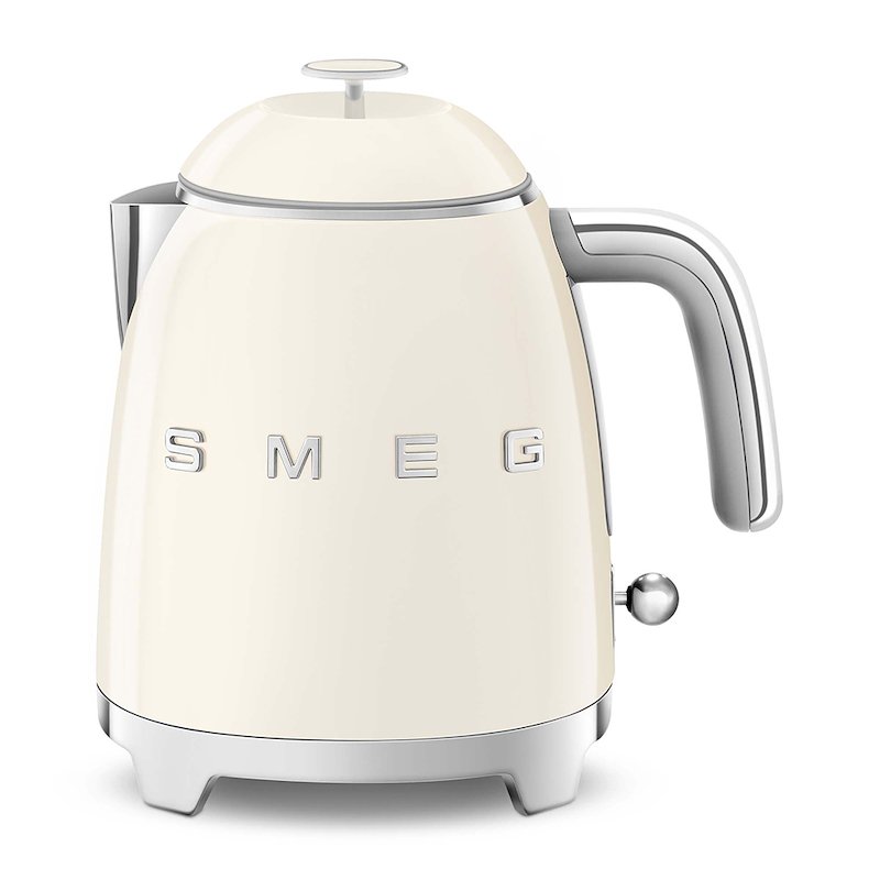Smeg Mini Bollitore 50's Style u2013 Panna LUCIDO u2013 KLF05CREU