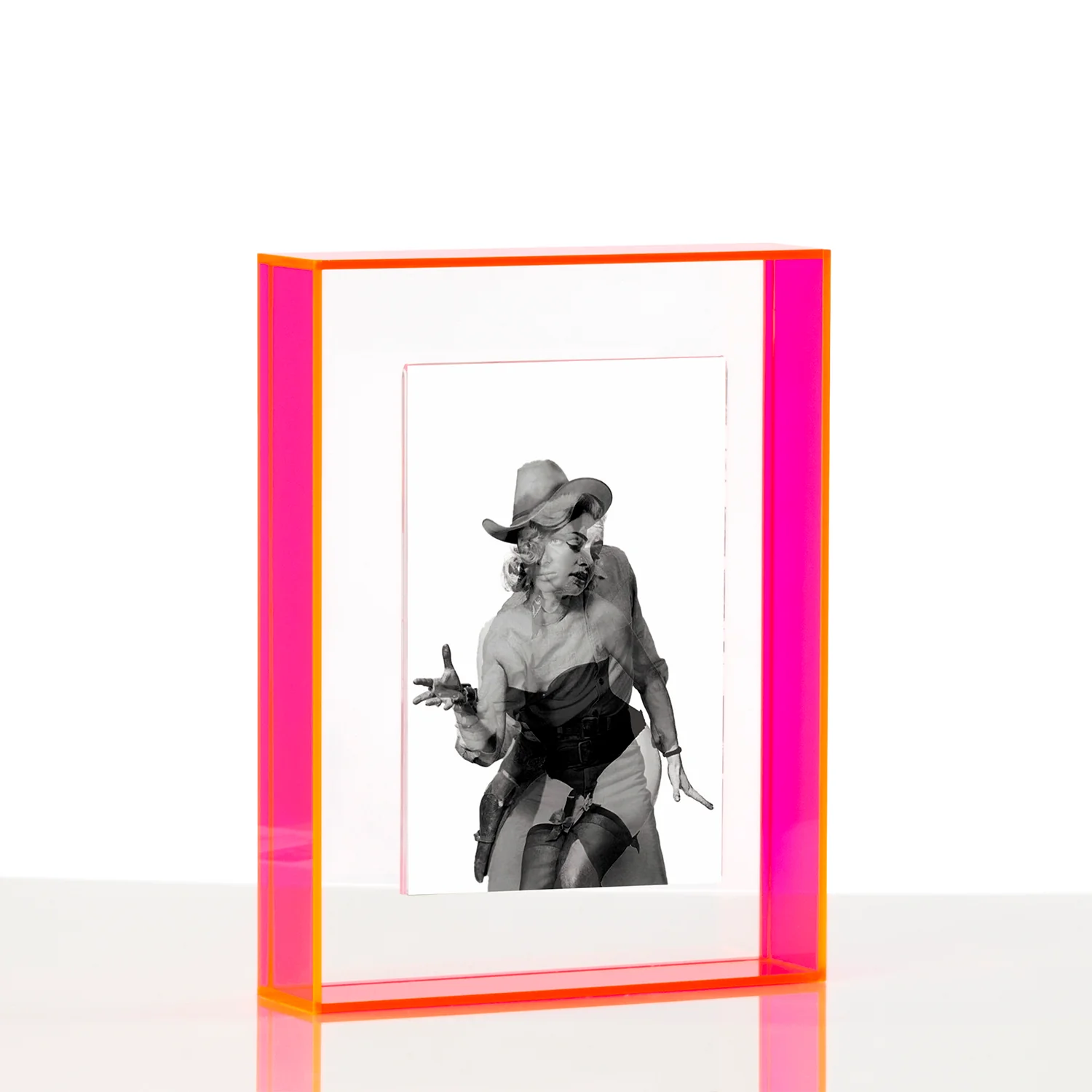 Steady Hands by B. Shawn Cox 4x6 Framed In Your Choice of Magnetic Float Frame