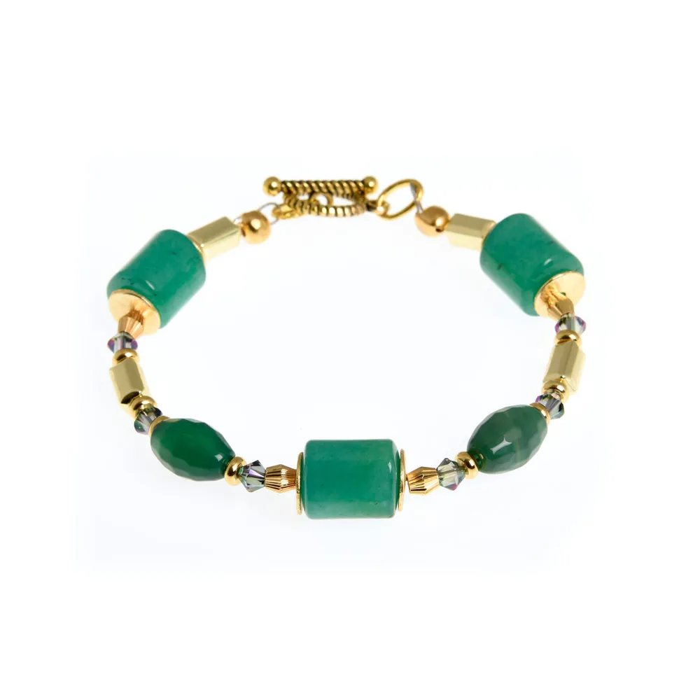 K Kajoux Emeralde Linear Bracelet