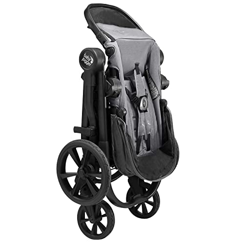 Baby Jogger City Select 2   Passeggino, navicella e protezione dalle intemperie, leggero e compatto, convertibile da singolo a doppio, ardesia radiante : Prima infanzia