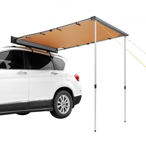 VEVOR Vehicle Awning 6.6' x 8.2' Shade Coverage Car Side Awning PU3000 mm UV50+