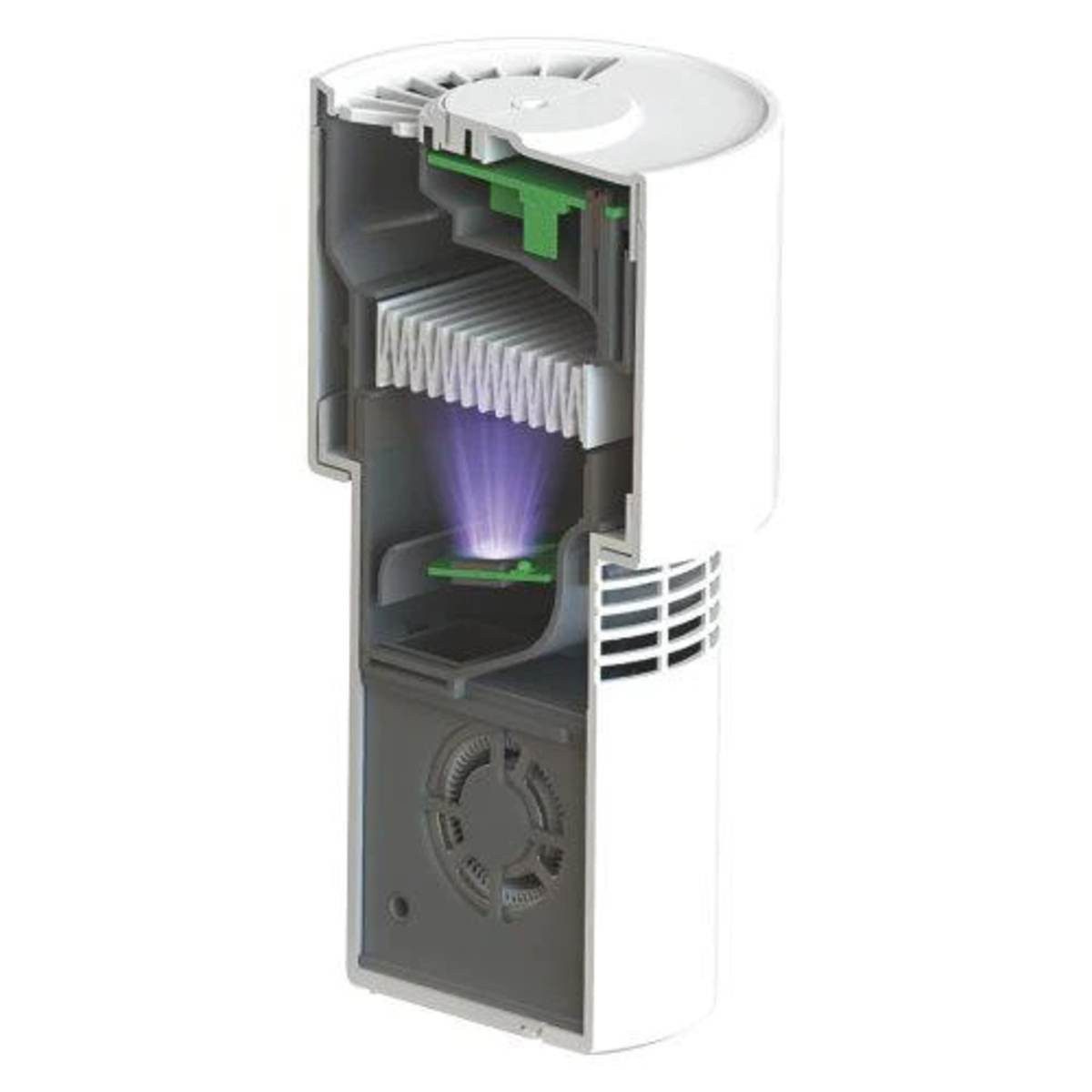 Elektrostatik-Luftreiniger LEDVANCE UVC-Luftreiniger tragbar USB Weiß, gegen Viren und Bakterien