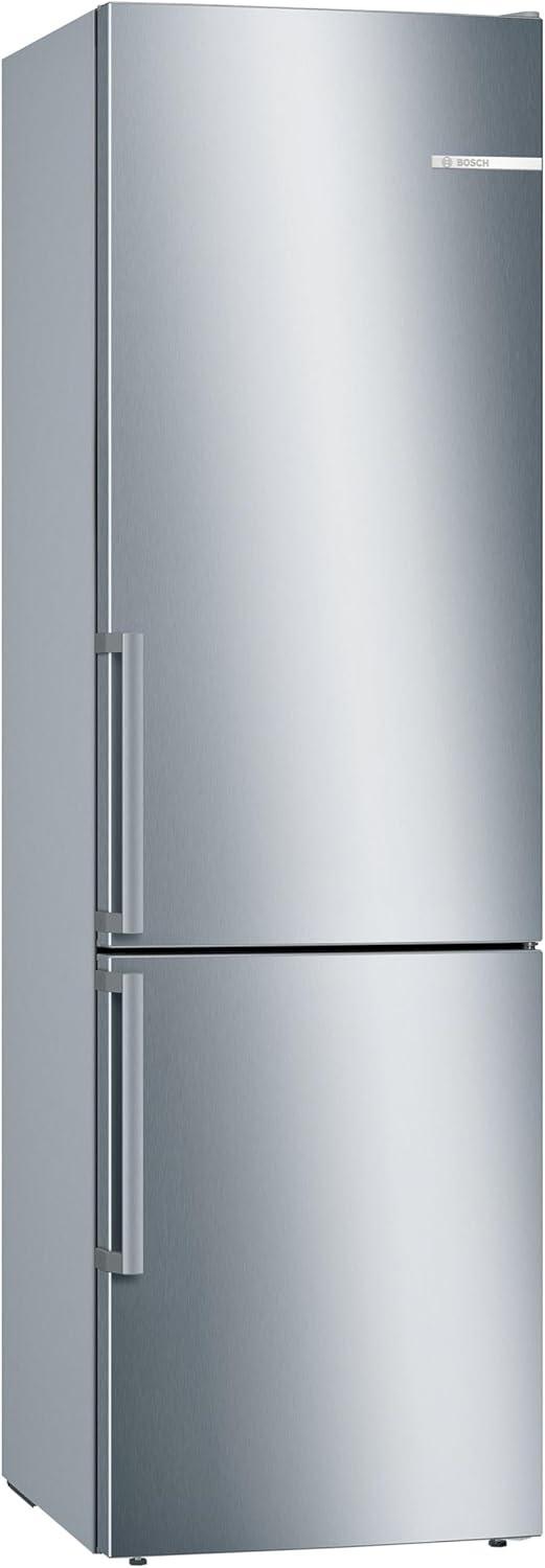 Bosch KGE398IBP, Serie 6, Kühl-Gefrier-Kombination, 201 x 60 cm, 249 L Kühlen  und  94 L Gefrieren, LowFrost, BigBox für Gefriergut, längere Frische mit VitaFresh, Leise mit 38 dB, LED, AntiFingerprint