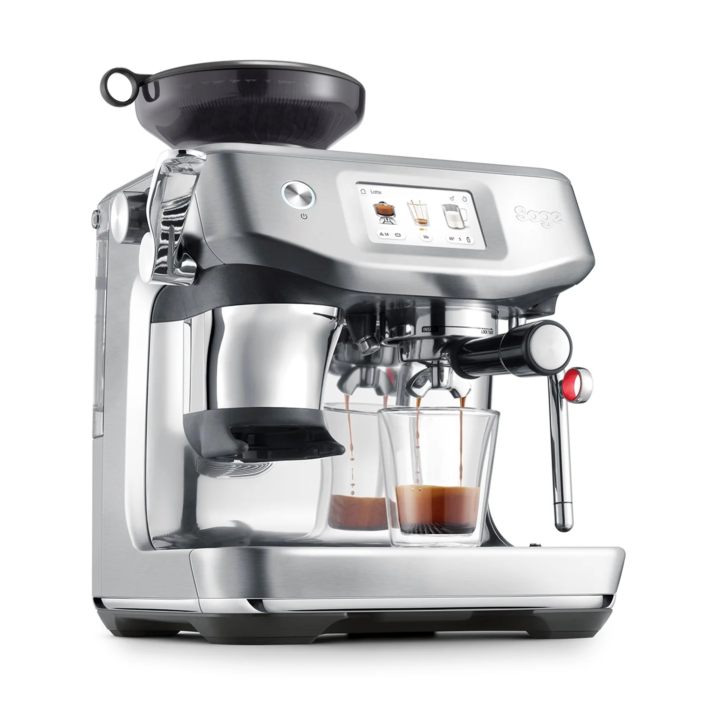 Sage macchina da caffè the Barista Touch Impress   Black Truffle  SES881BTR4FEU1