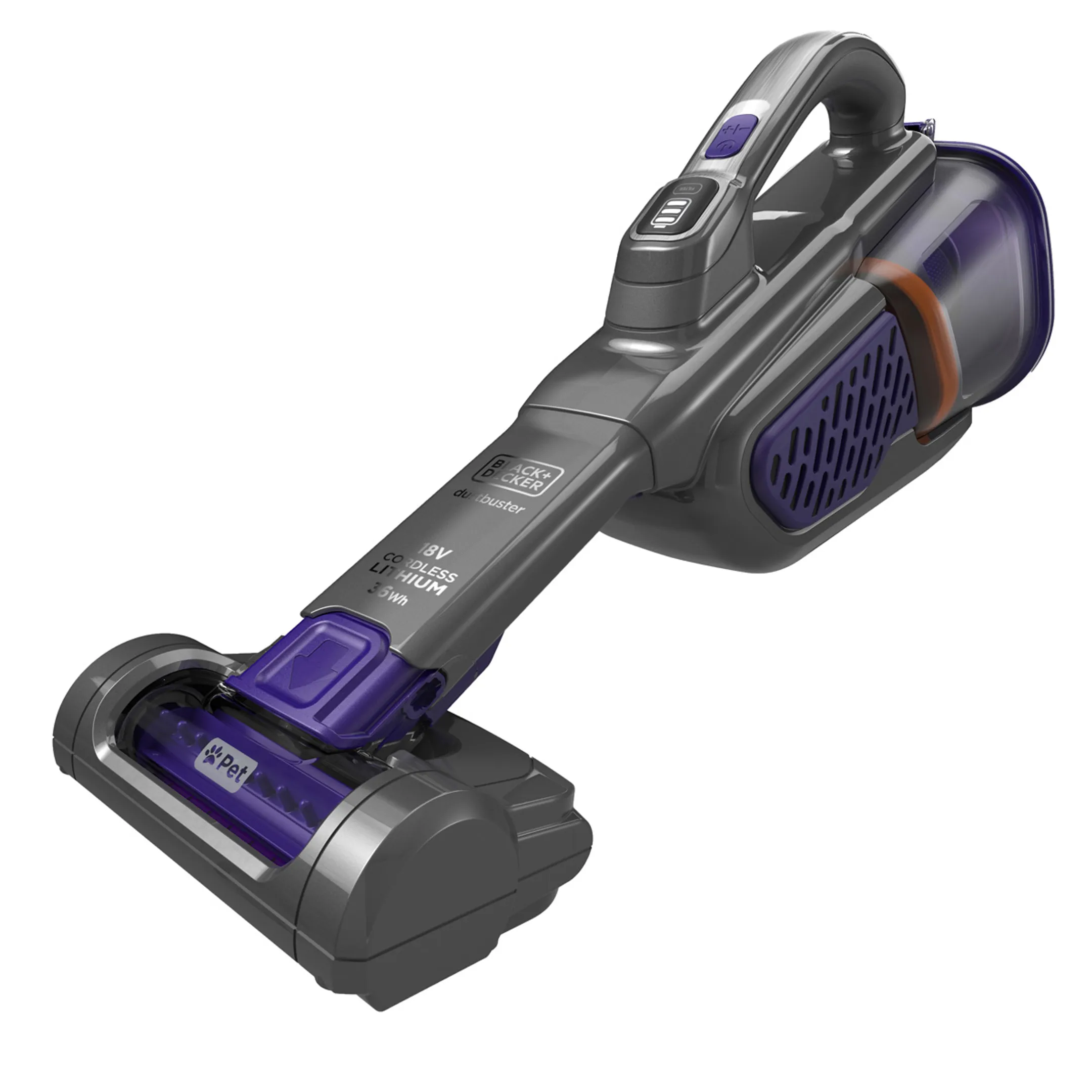BLACK+DECKER Kruimeldief PET BHHV520BFP-QW