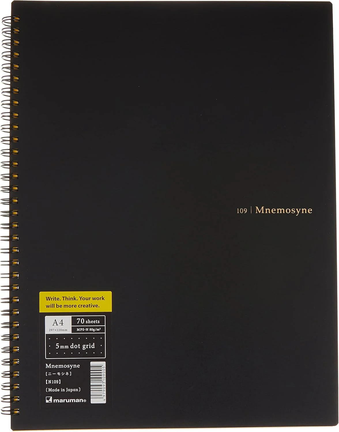 Maruman Mnemosyne A4 Notebook - 5mm Dot Grid