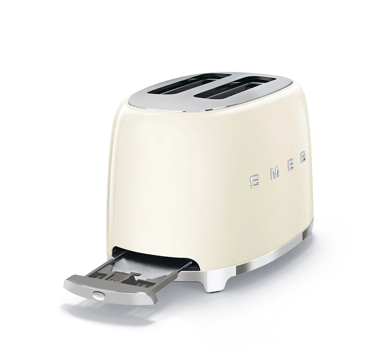 Smeg Tostapane 2 fette Panna Anni 50 TSF01CREU