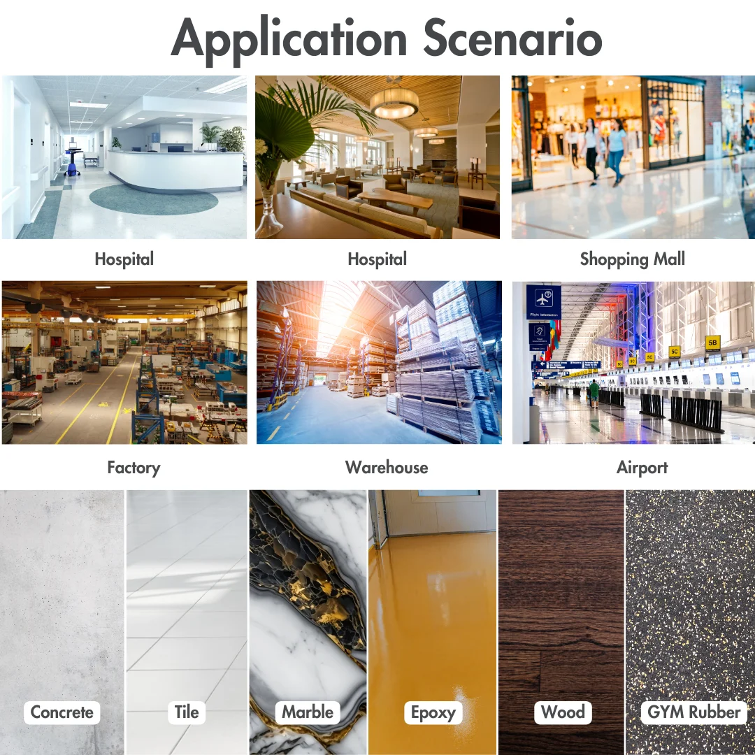 RT50 Battery Powered Walk-Behind Floor Scrubber, 22