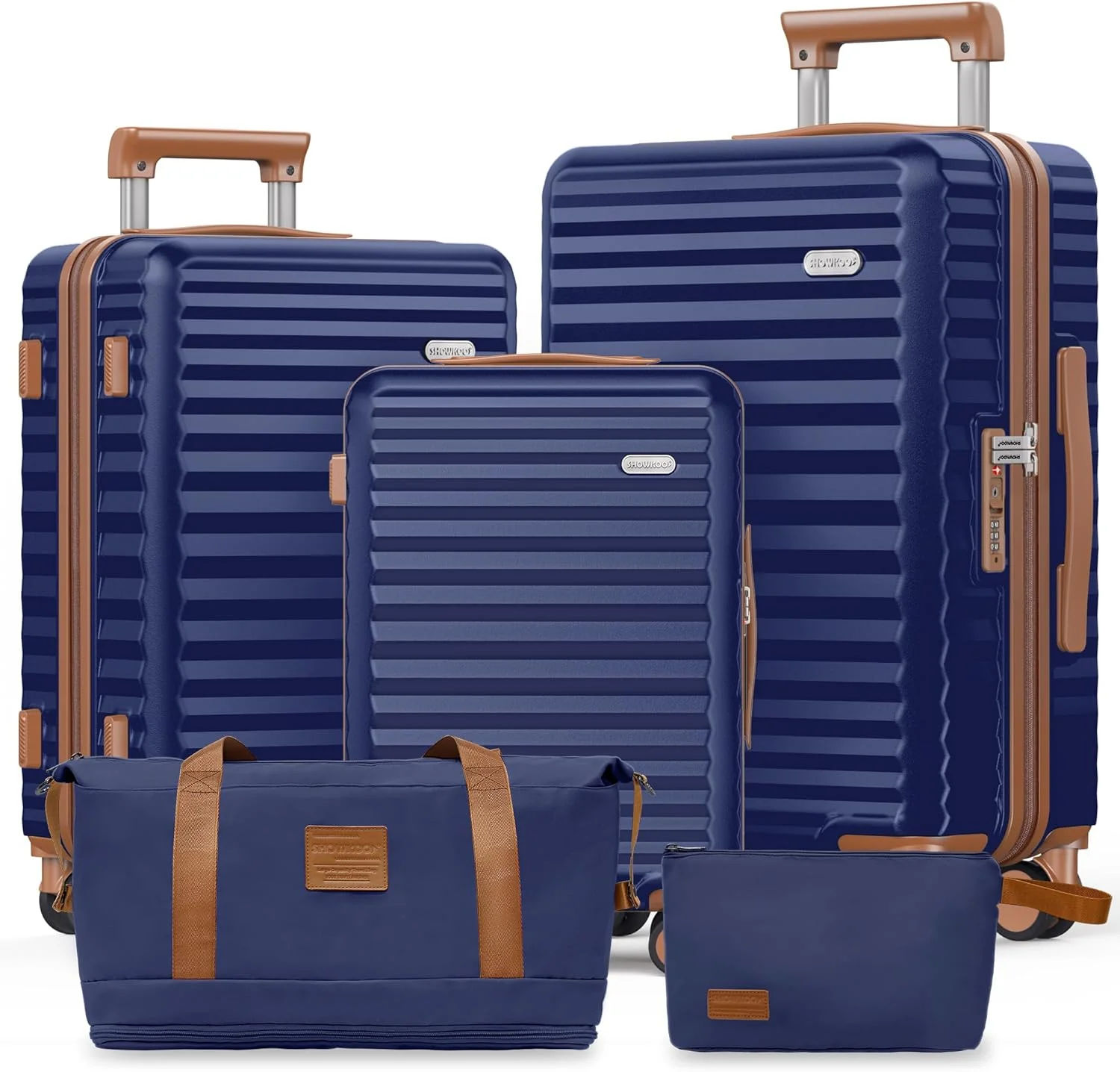 Luggage Sets 3 Piece Hardside Expandable Suitcase