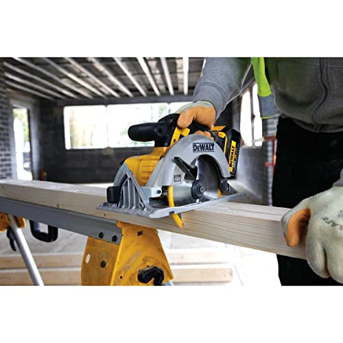 DeWalt DCS391NT XJ Sega circolare a batteria, in valigetta TSTAK senza batteria e caricabatterie, 18 volts : Amazon.it: Fai da te