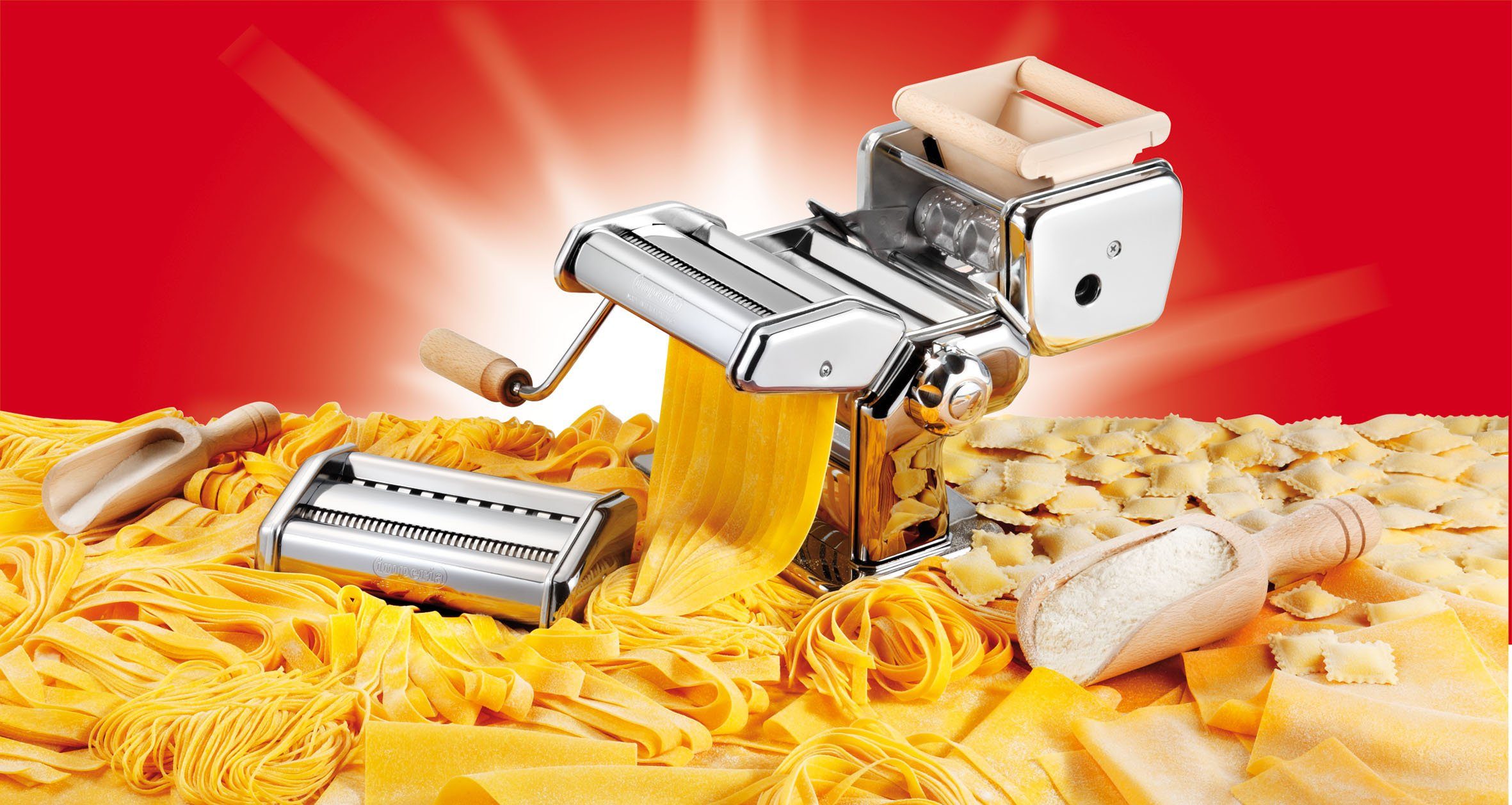 Nudelmaschine „Imperia, La Fabrica della Pasta