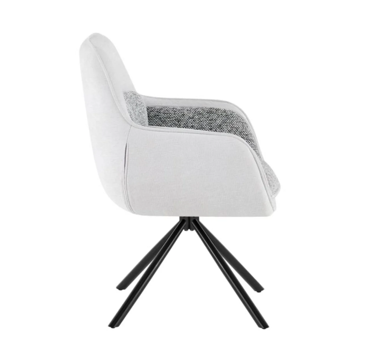 Florence Grey 360° Swivel Accent Chair| Minimum order 2 Chairs