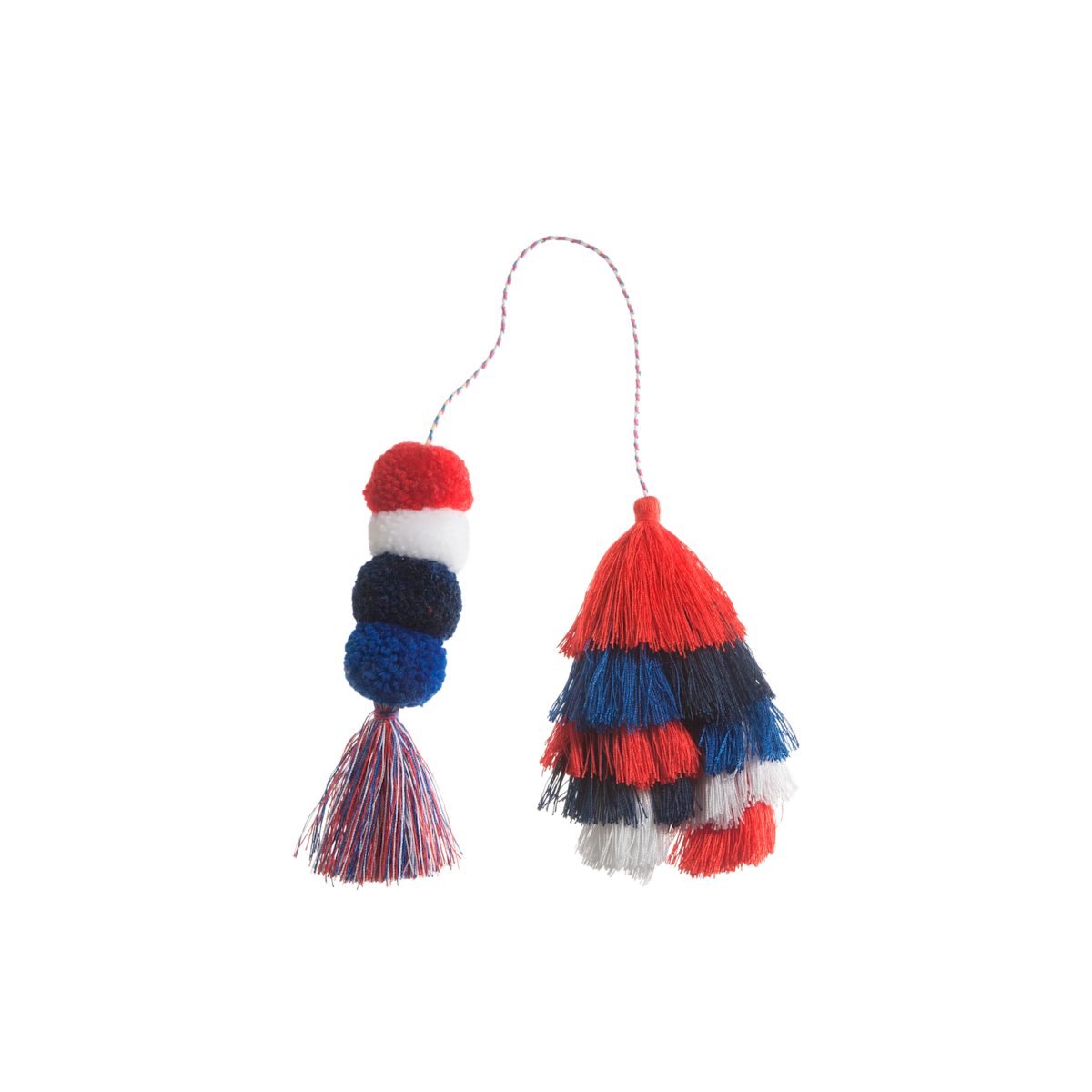 Bogg Bag Bauble – Usa Double Tassel