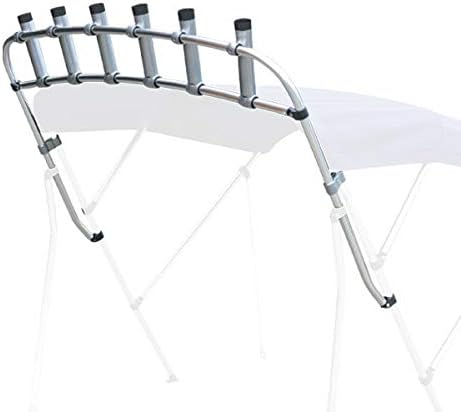 Oceansouth Angelrutenhalter CLAMP-ON Aluminium für Biminis