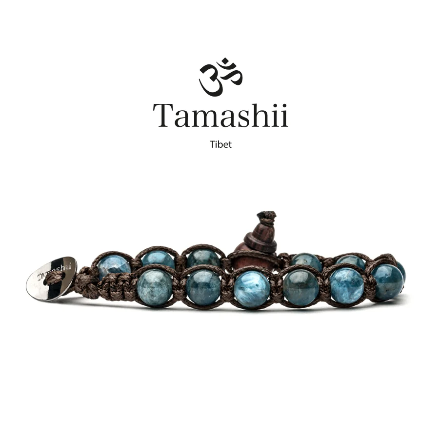 Bracciale Tamashii in pietra blu collar BHS900-204