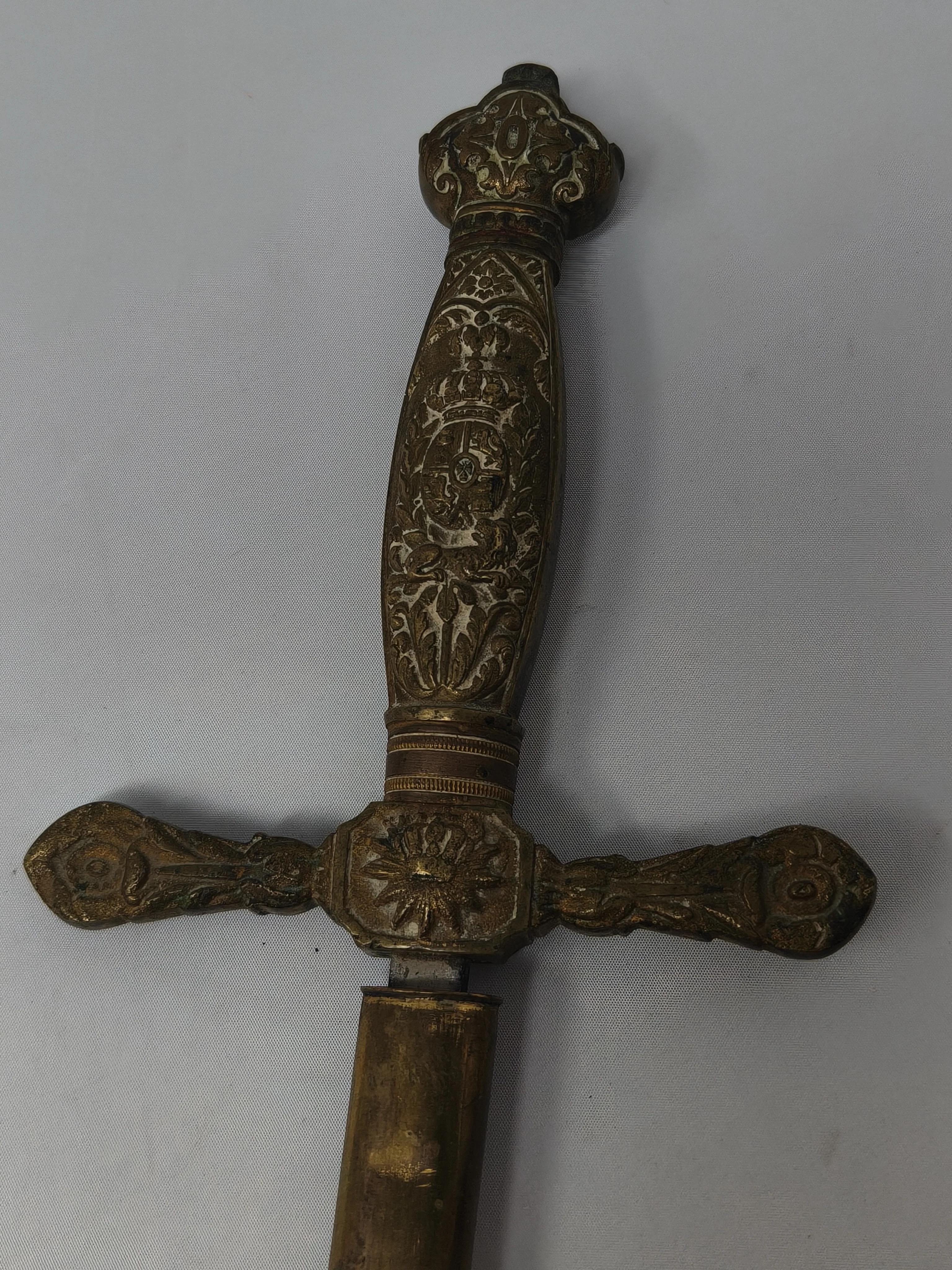 Carabineros Dress sword. Alphonso XII-XIII.