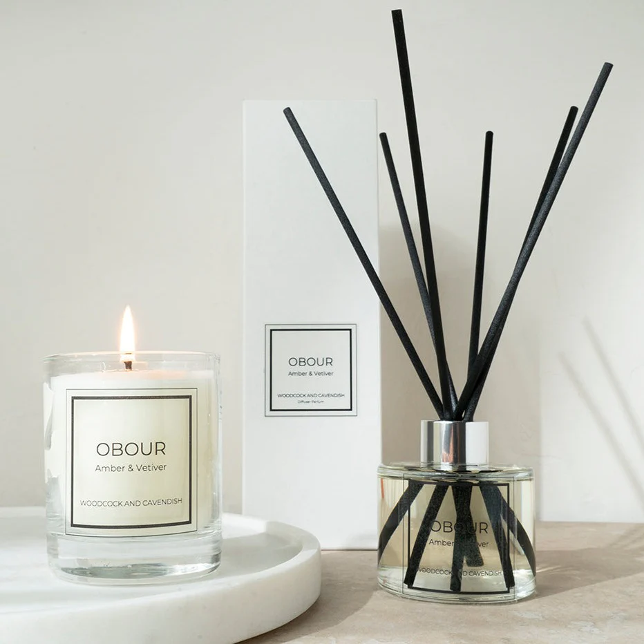 Obour Diffuser Refill a?? Musk, Amber & Lemon | 300ml