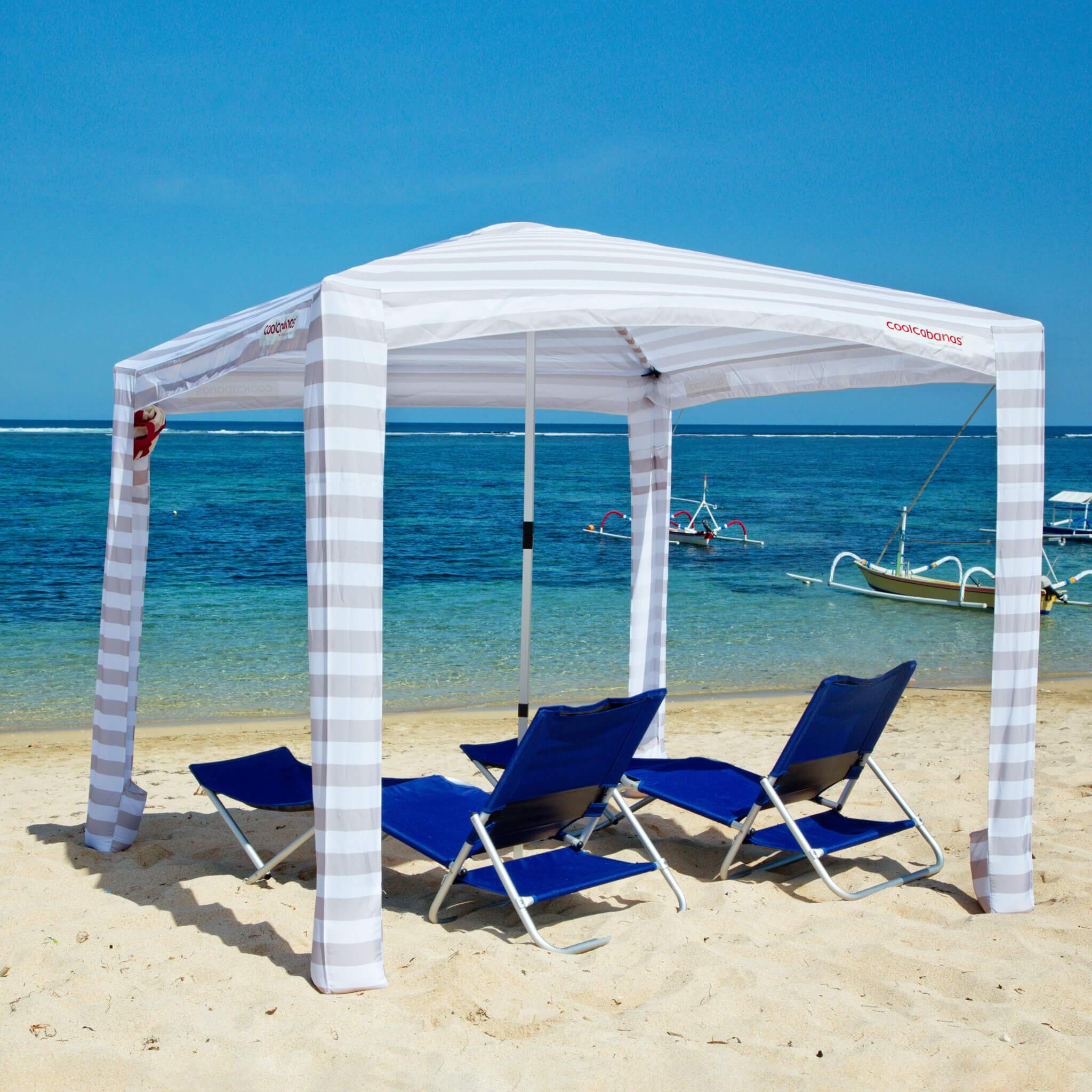 CoolCabana 5 Ombreggiatura da Spiaggia - Protezione UPF 50+, Ampia Zona d’Ombra