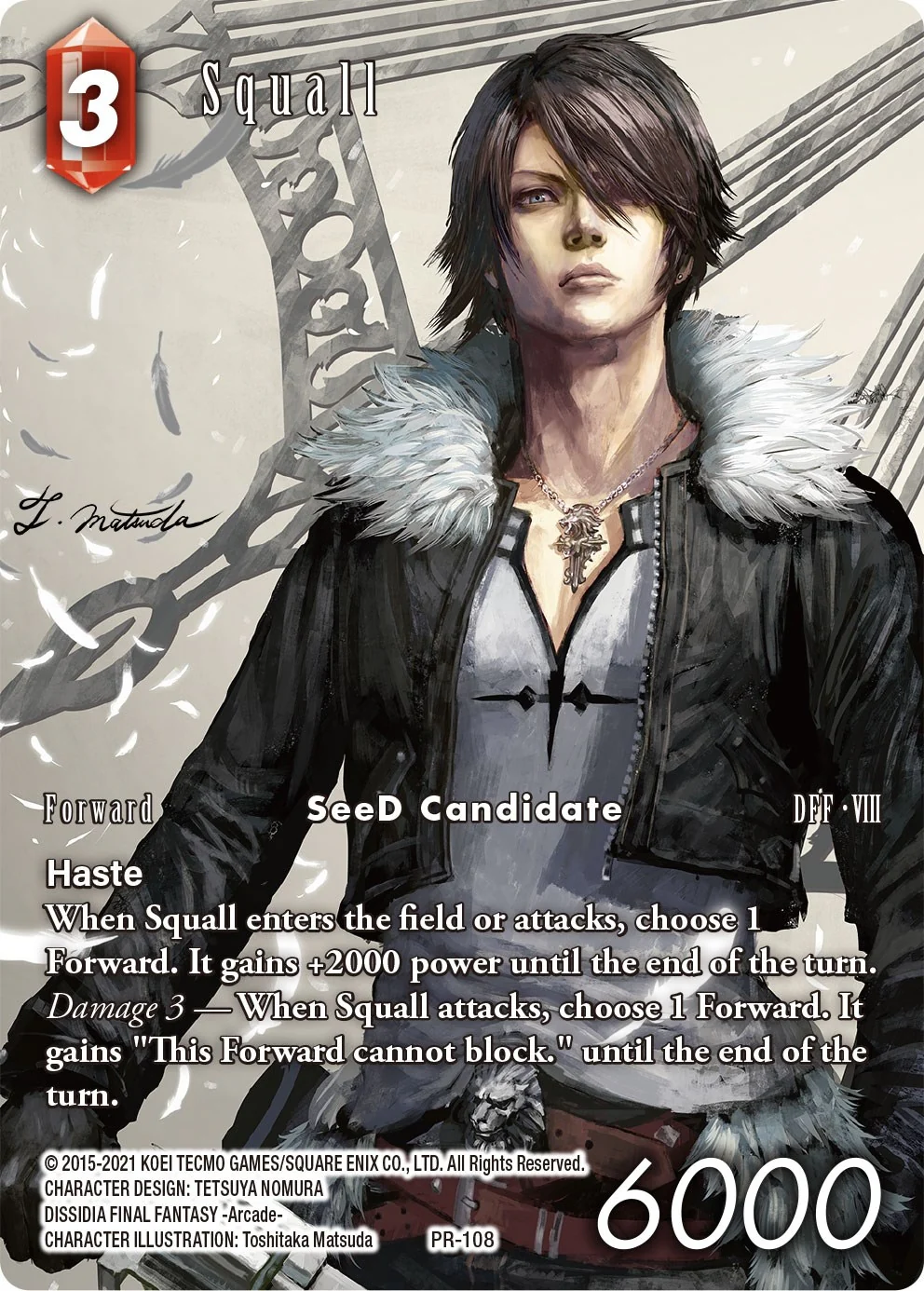 Squall - PR-108 (Full Art) (PR-108)