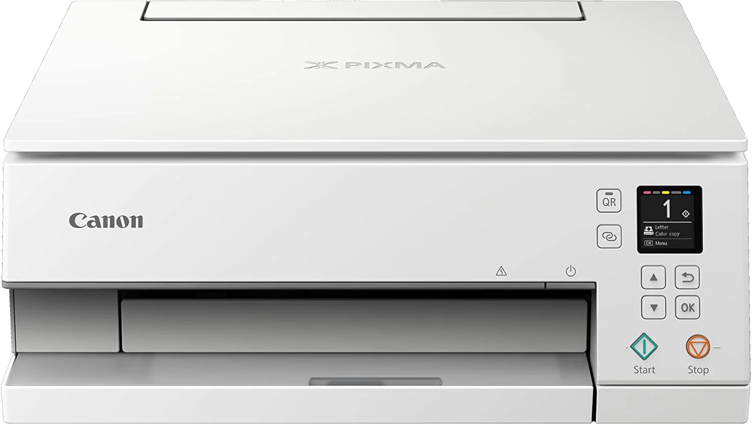Canon PIXMA TS6350a printer, kleureninkjet multifunctioneel apparaat DIN A4 (fotoprinter, scanner, kopieerapparaat, OLED, 4.800x1.200 dpi, USB, WLAN, 5 afzonderlijke inkten, dubbelzijdig afdrukken, 2 papierladen), zwart