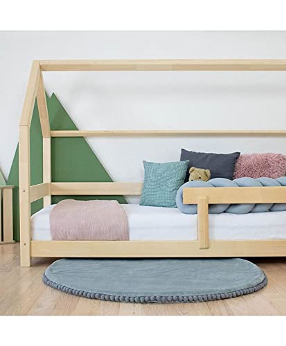 Benlemi Letto per bambini TERY 120 x 200 cm, grigio chiaro : Prima infanzia